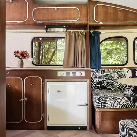 Campsite Waaldijk15, Vintage Caravans In Nature Dreumel