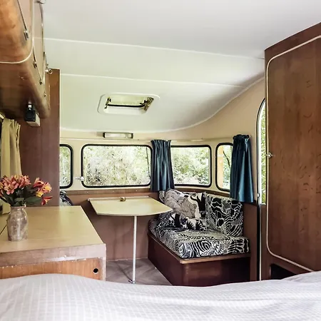 Campsite Waaldijk15, Vintage Caravans In Nature