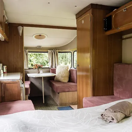 Campsite Waaldijk15, Vintage Caravans In Nature