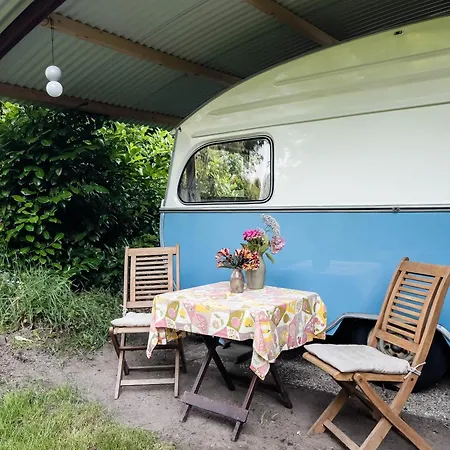 Waaldijk15, Vintage Caravans In Nature * Dreumel
